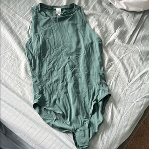 lululemon athletica Sleeveless Scoop Bodysuit in Sage